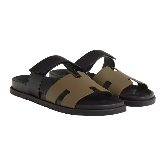 Hermès Sandals Chypre Brown — Authentic at CLZTURE