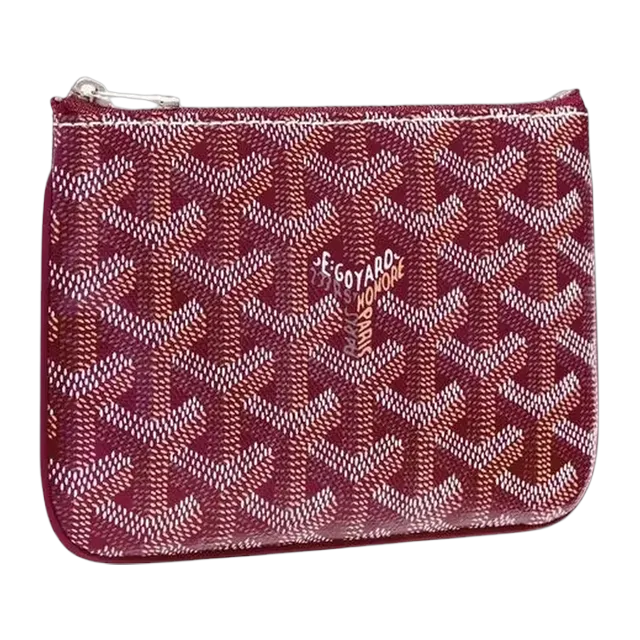 Goyard Pouch Sénat Mini 15Cm Red — Authentic Clutches & Pouches at CLZTURE