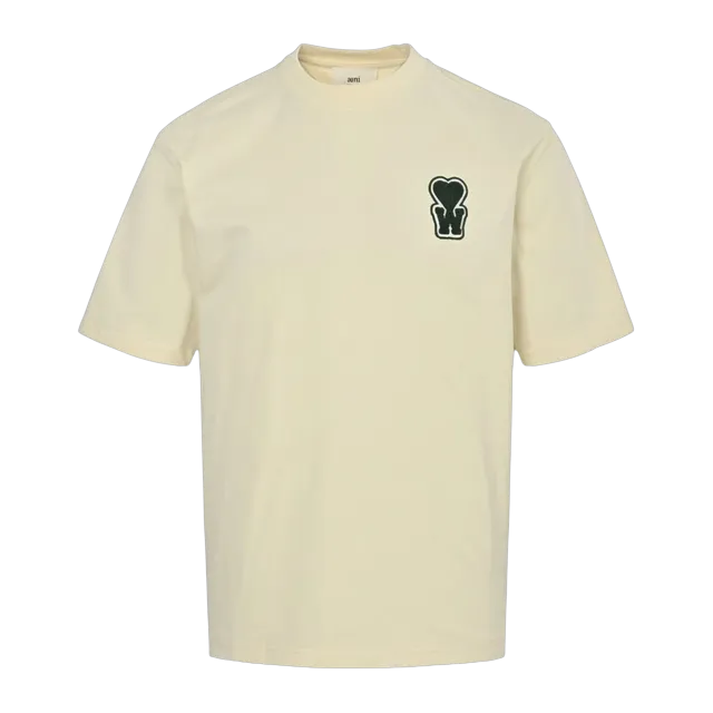 Che Usiku x T-Shirt Ami De Coeur Beige — Authentic at CLZTURE