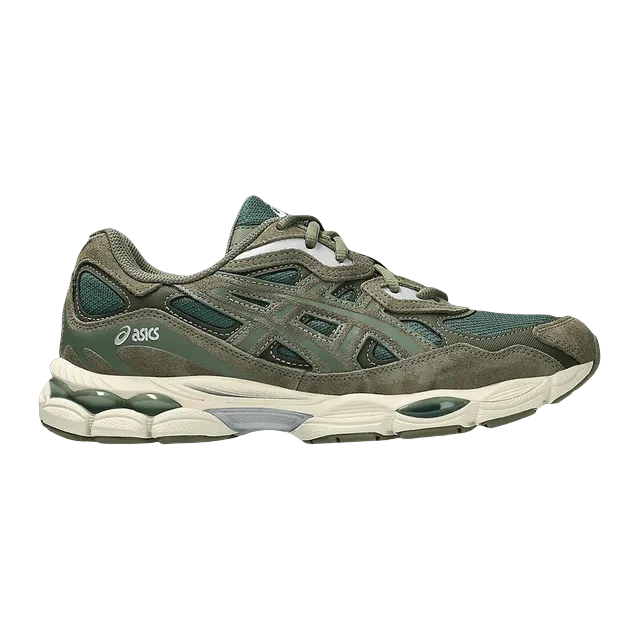 ASICS Gel NYC Grove Olive Canvas — Authentic Shoes & Footwear at CLZTURE