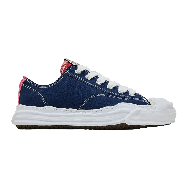 Mihara Yasuhiro Hank Og Sole Canvas Low Navy — Authentic Shoes & Footwear at CLZTURE