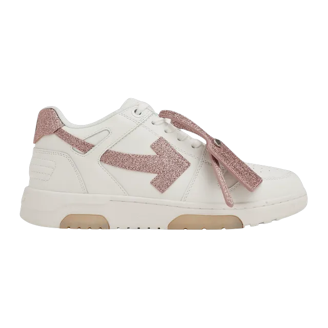 Off-White Out of Office White Pink Glitter — Authentic Shoes & Footwear at CLZTURE
