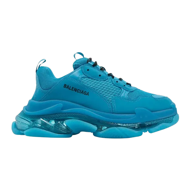 Balenciaga Triple S Clear Sole Blue — Authentic Shoes & Footwear at CLZTURE