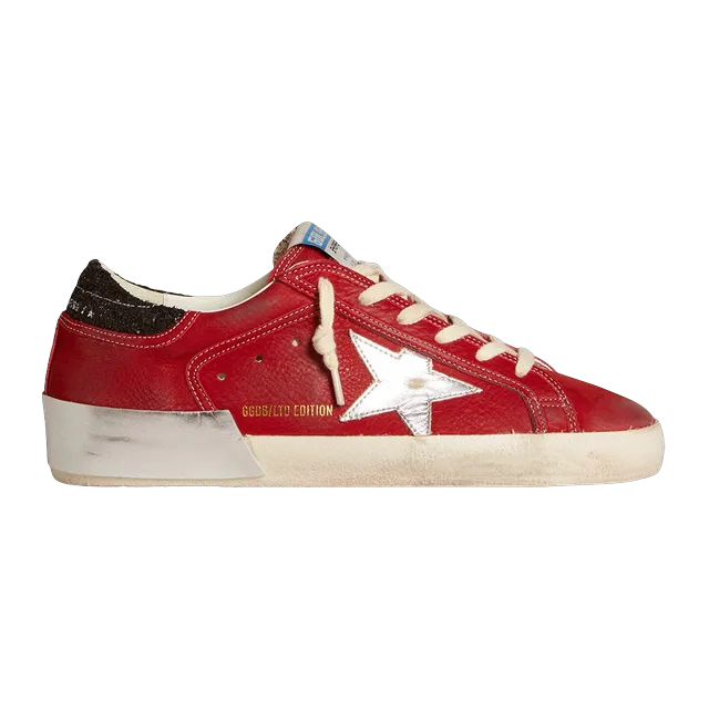 Golden Goose Sneakers Super-Star Red — Authentic Shoes & Footwear at CLZTURE