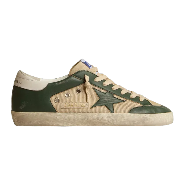 Golden Goose Sneakers Super-Star Green — Authentic Shoes & Footwear at CLZTURE