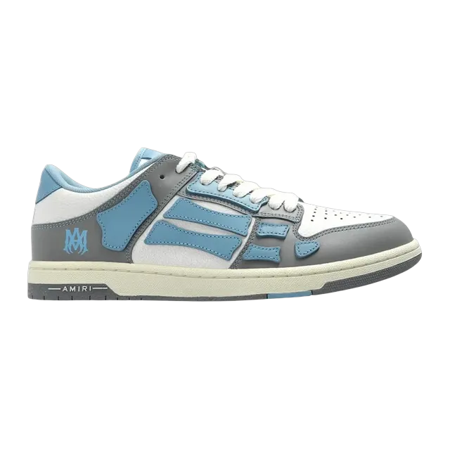Amiri Skel Top Low Varsity – Ocean Sky — Authentic AMIRI in stock at CLZTURE