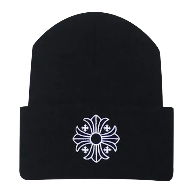 Chrome Hearts Plus Cross Beanie Black — Authentic Chrome Hearts in stock at CLZTURE