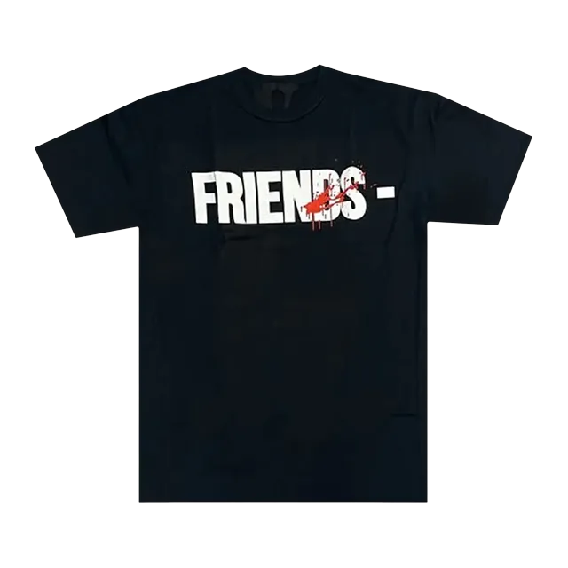 Vlone Friends – First 48 T-Shirt Black — Authentic T-Shirts at CLZTURE