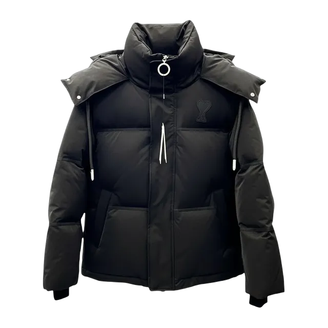 Down Ami De Coeur Black — Authentic Jackets & Outerwear at CLZTURE