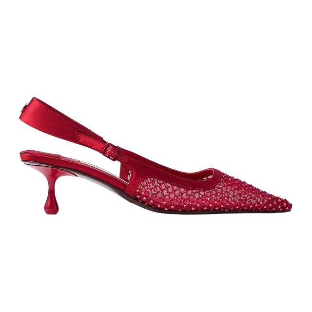 Jimmy Choo Amel 50Mm Red — Authentic Jimmy Choo in stock at CLZTURE