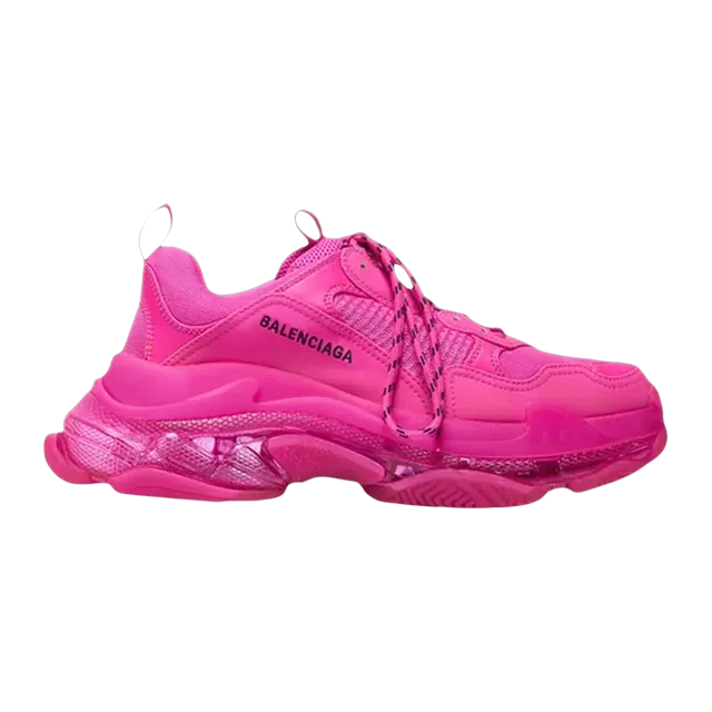 Balenciaga Triple S Clear Sole Pink — Authentic at CLZTURE