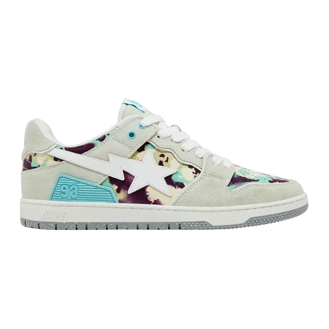 BAPE Sk8 Sta #3 Map Camo Pack – Grey — Authentic Shoes & Footwear at CLZTURE