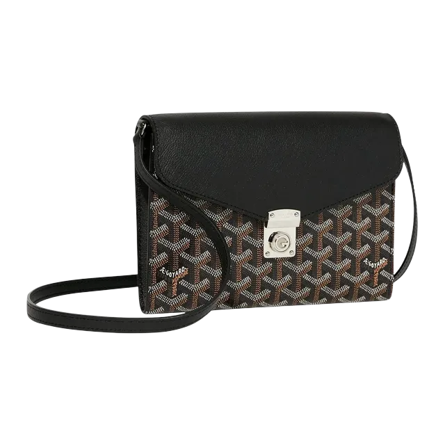 Goyard Wallet-Pouch Chypre 21Cm Black — Authentic Goyard in stock at CLZTURE