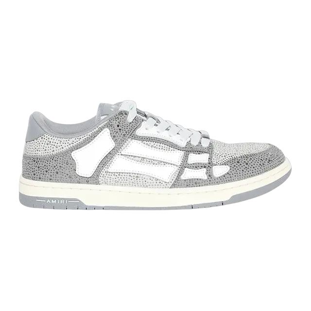 Amiri Skel Top Low Crystal Grey — Authentic Shoes & Footwear at CLZTURE