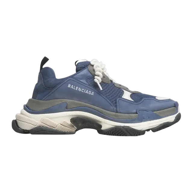 Balenciaga Triple S Navy — Authentic Shoes & Footwear at CLZTURE