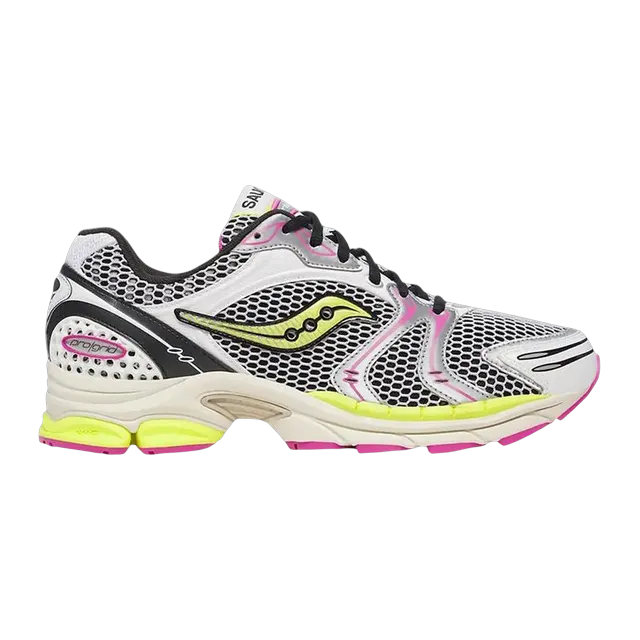 Saucony Progrid Triumph 4 White Fluo — Authentic Shoes & Footwear at CLZTURE