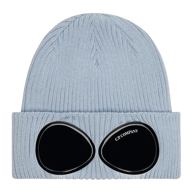 C.P. Company Goggle Beanie Cerulean — Authentic Accessories at CLZTURE