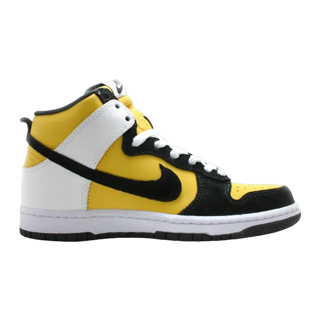 Dunk Hi SB Emb Yellow — Authentic Shoes & Footwear at CLZTURE