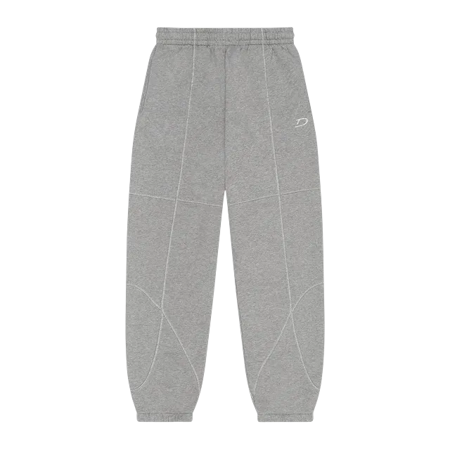 Denim Tears Court Lines Sweatpants Grey — Authentic Pants & Trousers at CLZTURE