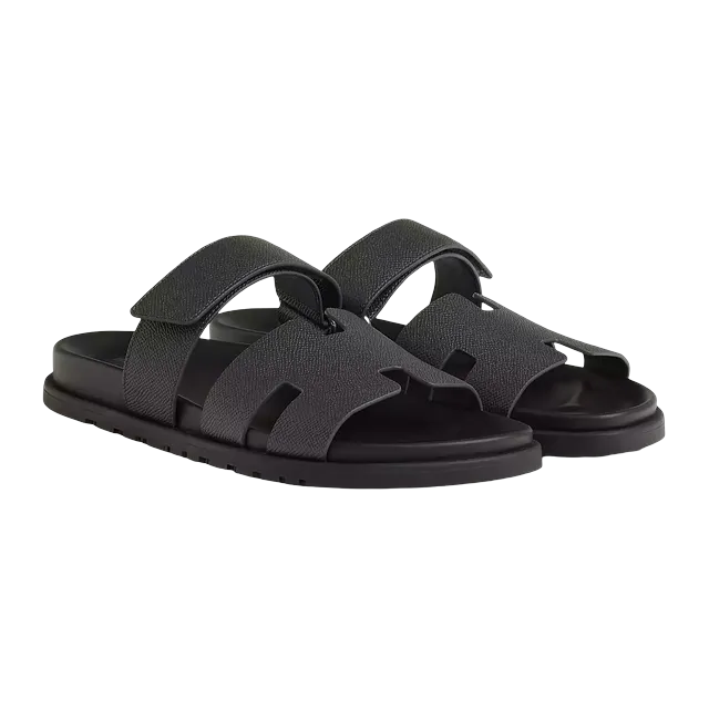 Hermès Sandals Chypre Black — Authentic Hermès in stock at CLZTURE