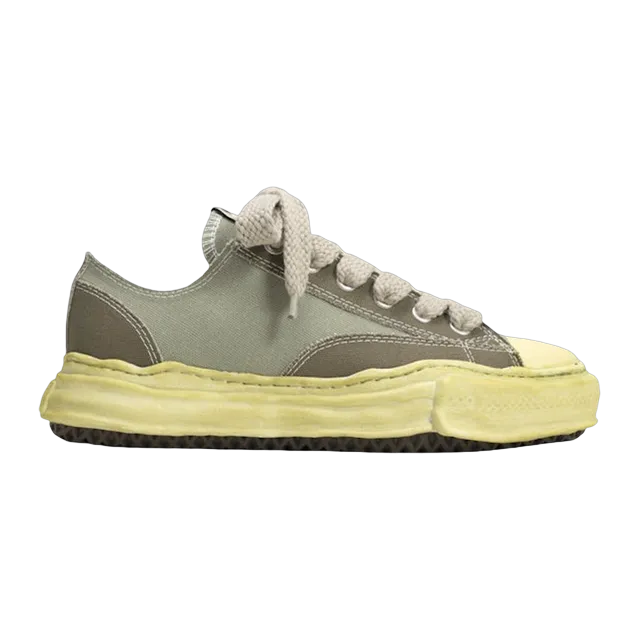 Mihara Yasuhiro Sneakers Peterson Basse Green — Authentic Shoes & Footwear at CLZTURE