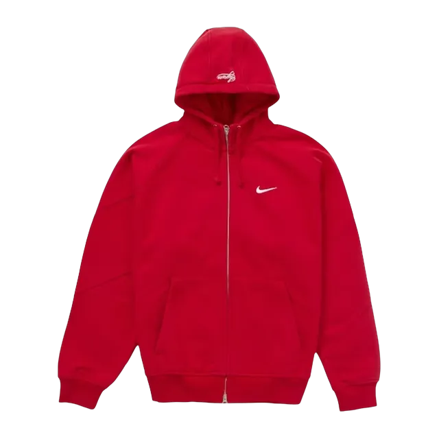 Supreme Nike x Zip Up Hooded Red — Authentic Supreme in stock at CLZTURE