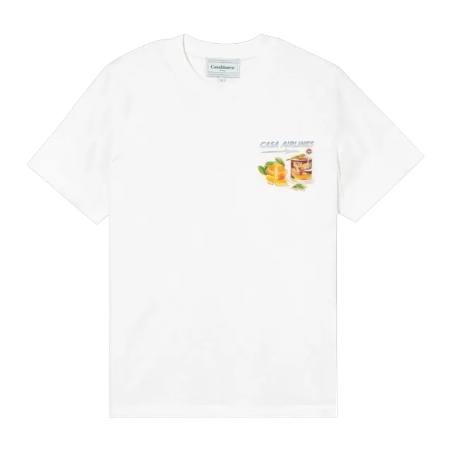 Casablanca T-Shirt Panoramique — Authentic Casablanca in stock at CLZTURE