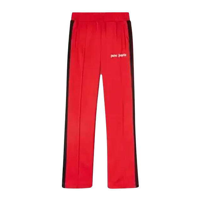 Palm Angels Lny Track Pants Red/Black — Authentic Pants & Trousers at CLZTURE