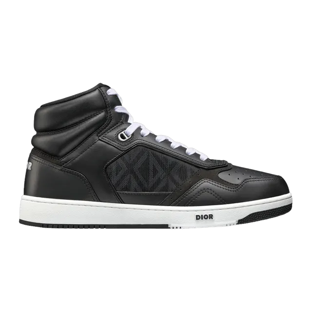 Dior Sneakers B27 Haute CD Diamond Black — Authentic Shoes & Footwear at CLZTURE