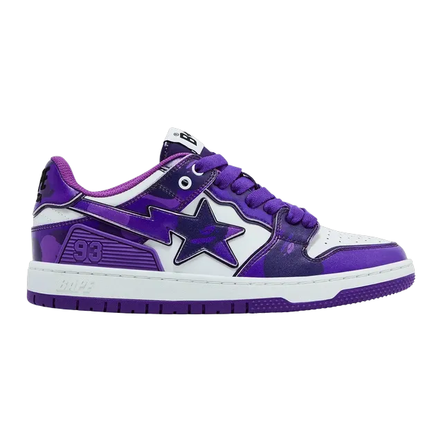 BAPE Sk8 Sta #1 M2 Purple — Authentic Shoes & Footwear at CLZTURE