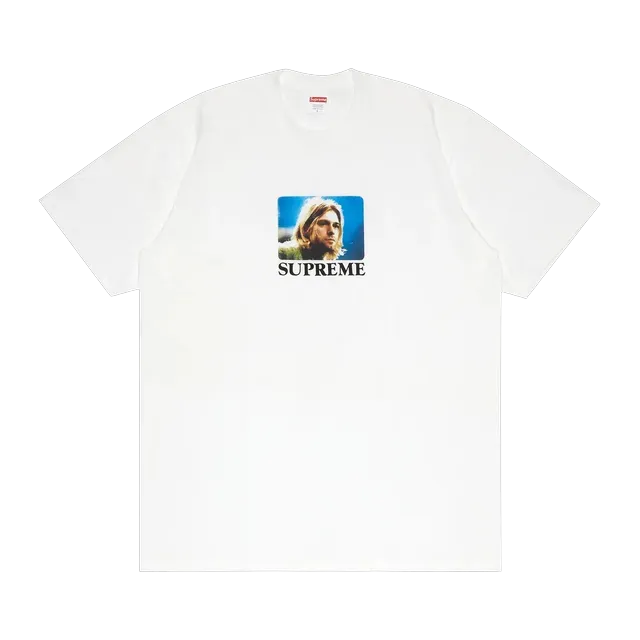 Supreme Kurt Cobain T-Shirt White — Authentic Supreme in stock at CLZTURE