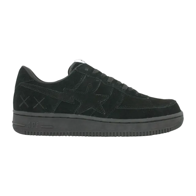 BAPE Kaws x Bapesta Fs-029 Low Black — Authentic Shoes & Footwear at CLZTURE
