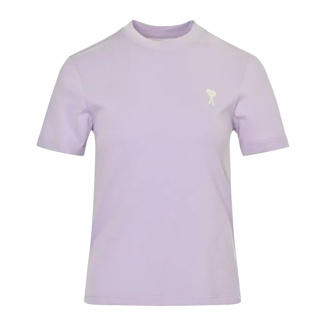 T-Shirt Ami De Coeur Light Purple — Authentic T-Shirts at CLZTURE