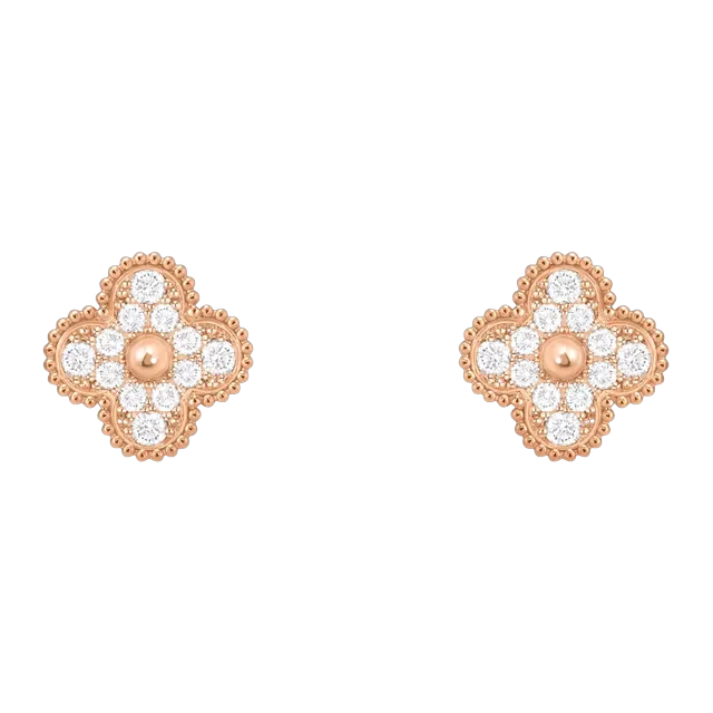 Van Cleef & Arpels Vintage Alhambra Diamant Gold — Authentic Jewelry at CLZTURE
