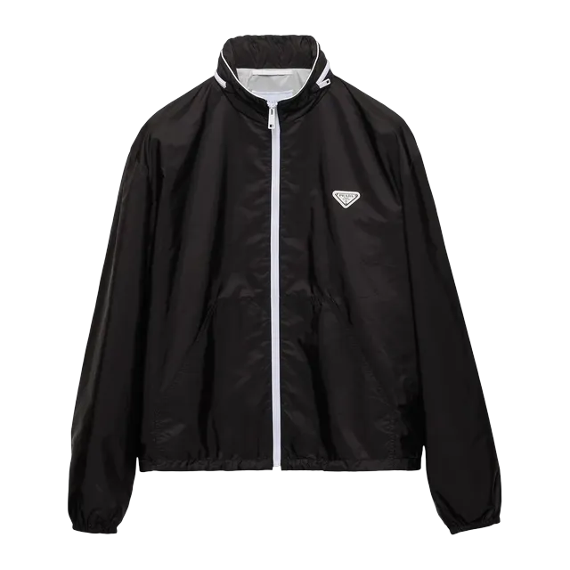 Prada Jacket Re-Nylon Black — Authentic Prada in stock at CLZTURE
