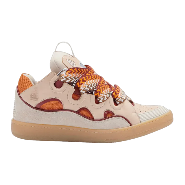 Lanvin Sneakers Curb Orange — Authentic Shoes & Footwear at CLZTURE