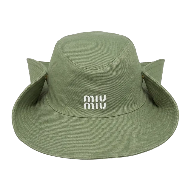 Miu Miu Chapeau Cowboy Green — Authentic Accessories at CLZTURE