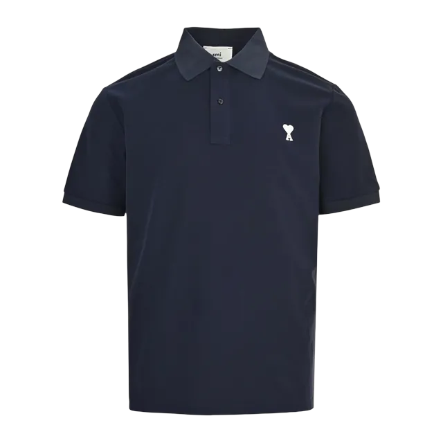 Polo Ami De Coeur Navy — Authentic T-Shirts at CLZTURE