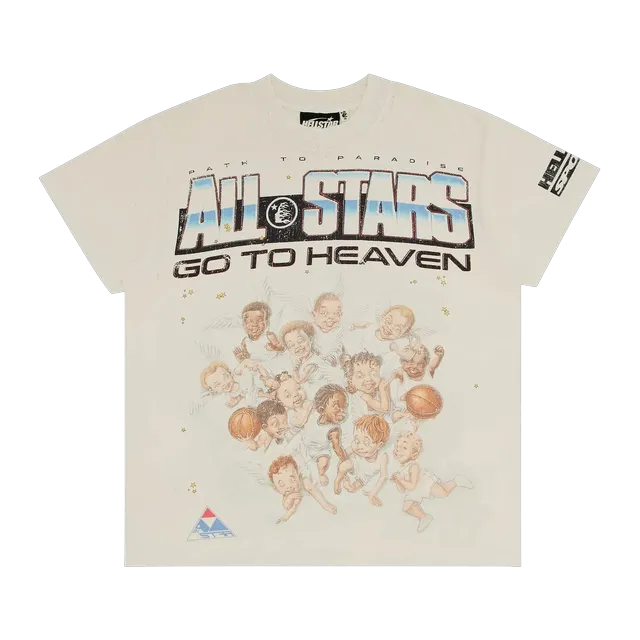 Hellstar All Stars T-Shirt White — Authentic at CLZTURE