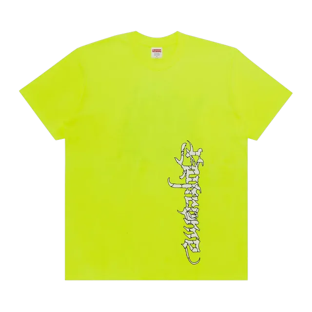 Supreme Satan T-Shirt Fluorescent Yellow — Authentic Supreme in stock at CLZTURE