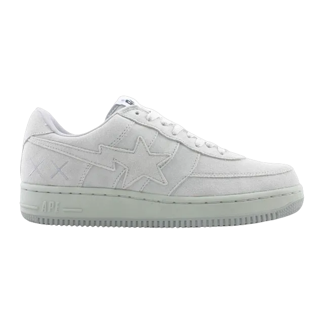 BAPE Kaws x Bapesta Fs-029 Low Gray — Authentic Shoes & Footwear at CLZTURE