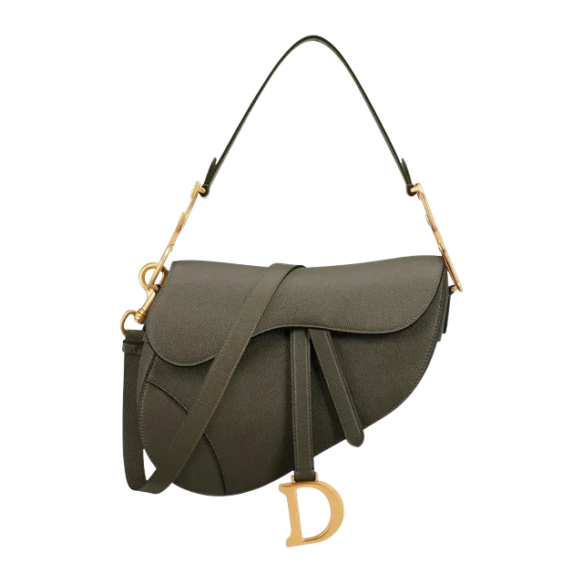 Dior Bag Saddle à Bandoulière Green — Authentic Bags & Luggage at CLZTURE