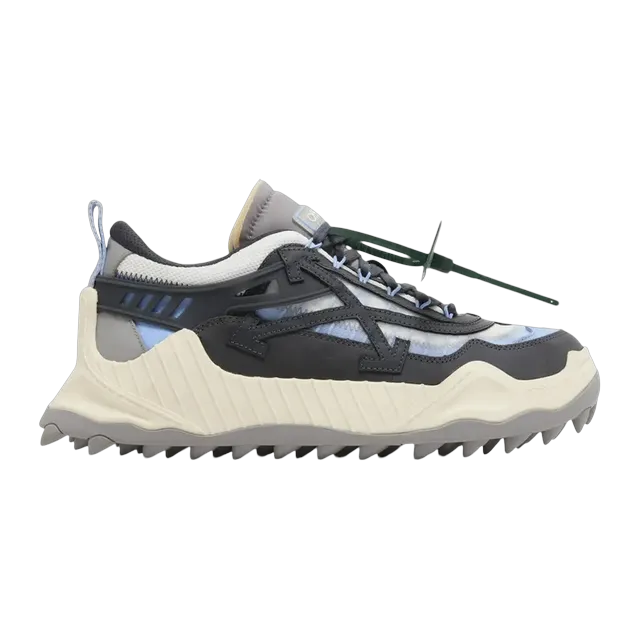 Off-White Odsy-1000 Dark Grey Light Blue — Authentic Shoes & Footwear at CLZTURE