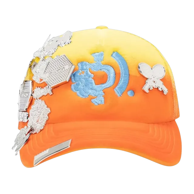 Denim Tears Bstroy Tears Trucker Hat Gradient — Authentic Accessories at CLZTURE