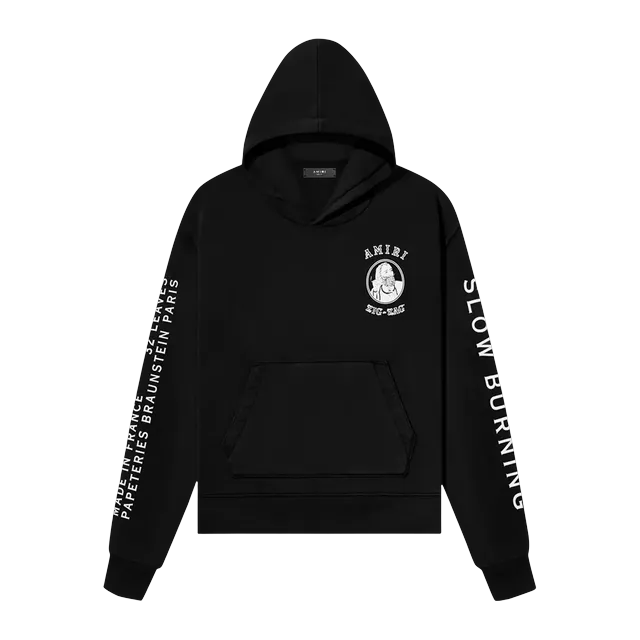 Amiri Zig Zag Hoodie Black — Authentic AMIRI in stock at CLZTURE