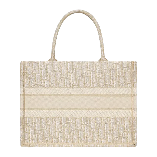 Bag Dior Book Tote Medium 36Cm Neutral — Authentic Bags & Luggage at CLZTURE