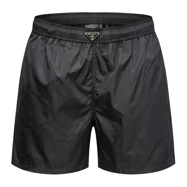 Prada Shorts De Bain Nylon Black — Authentic Swimwear at CLZTURE