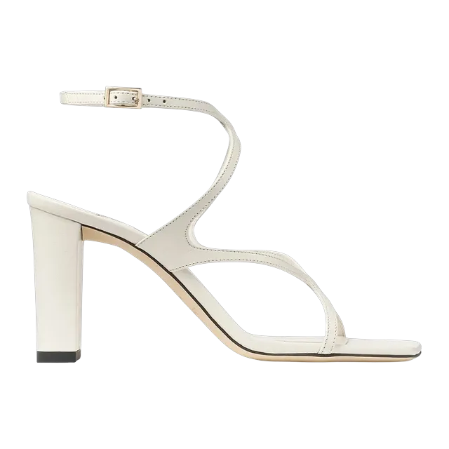 Jimmy Choo Azie 85Mm White — Authentic Jimmy Choo in stock at CLZTURE