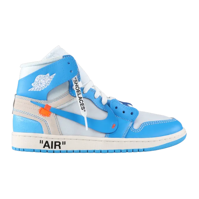 Off-White x Air Jordan 1 High OG University Blue — Authentic Shoes & Footwear at CLZTURE