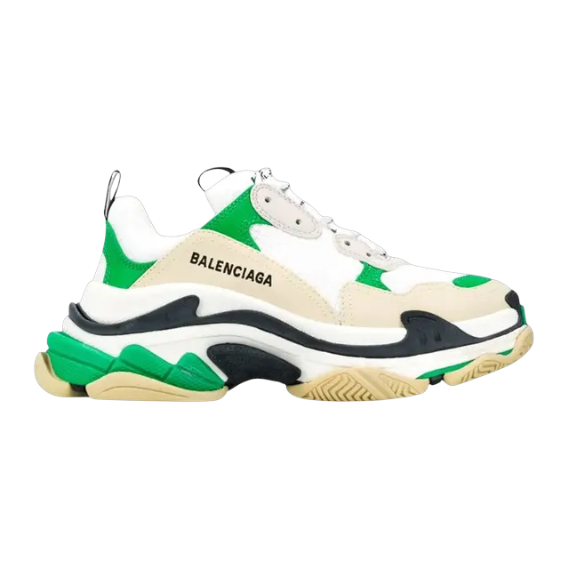 Balenciaga Triple S Dark Green — Authentic Shoes & Footwear at CLZTURE
